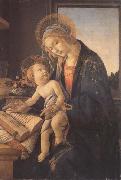 Sandro Botticelli Madonna and child or Madonna of the book Spain oil painting artist